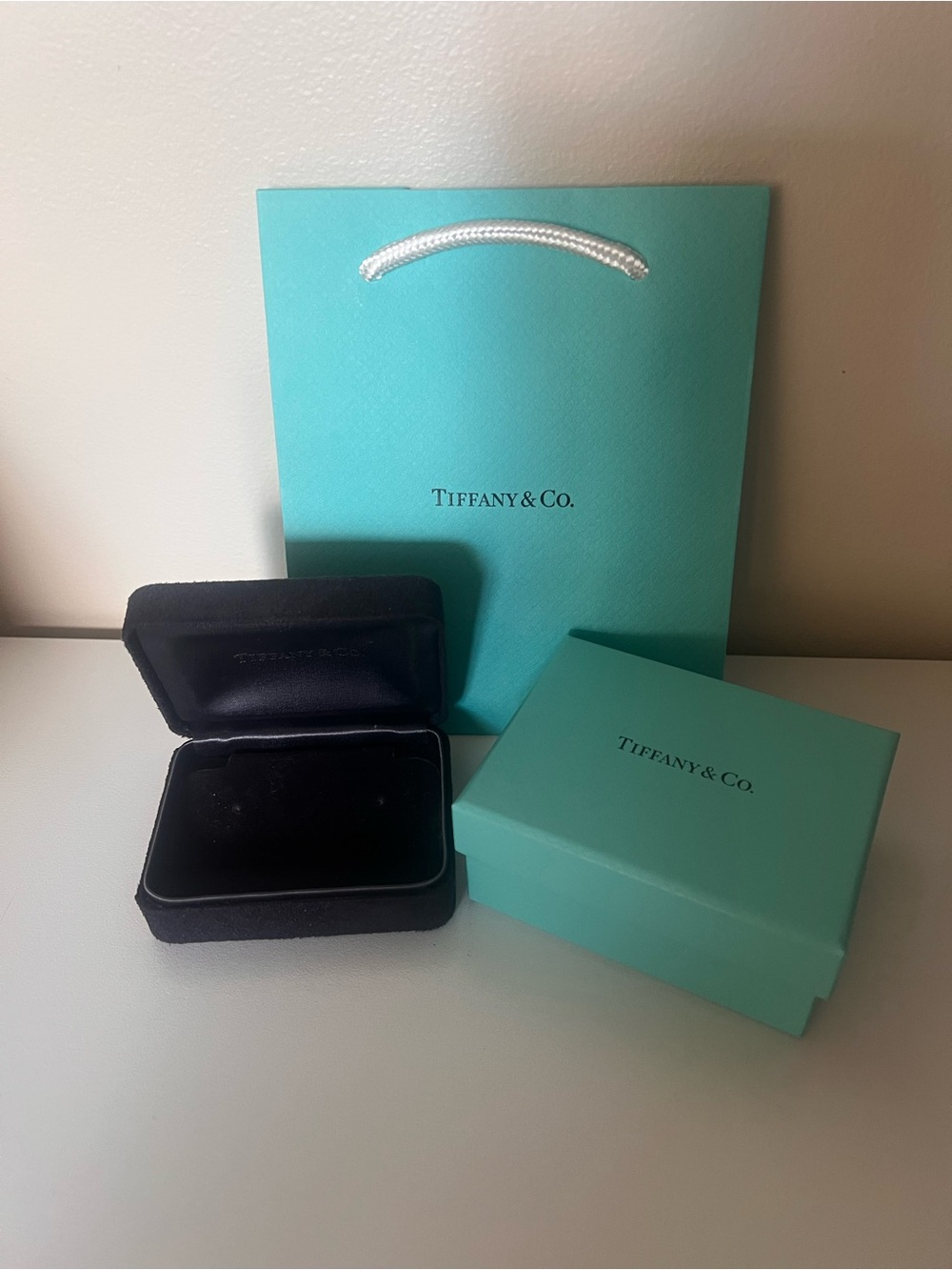 Tiffany & Co. Velvet Earring Box Set